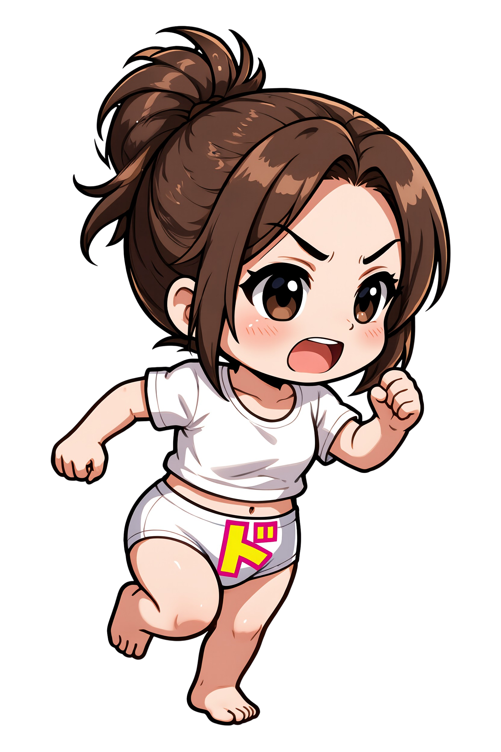 あきるを追いかけるみぃちゃん