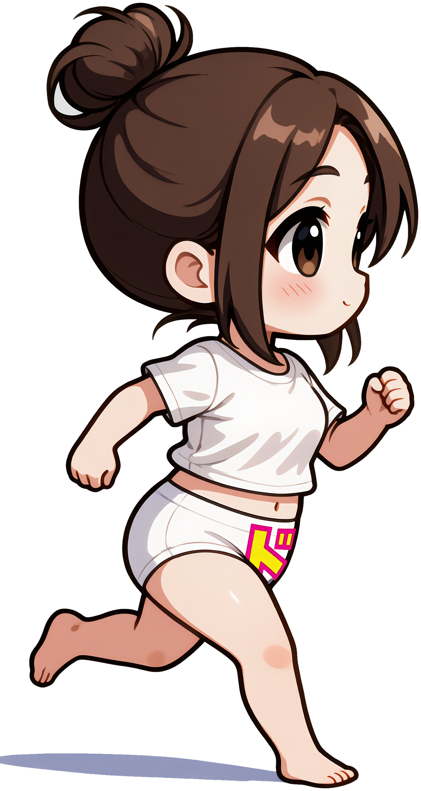追いかけるみぃちゃん